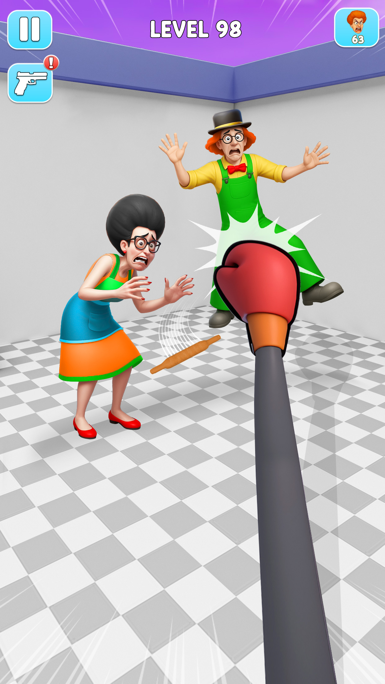 اسکرین شات 2 بازی Step Mom Chaos: Prank & Punch