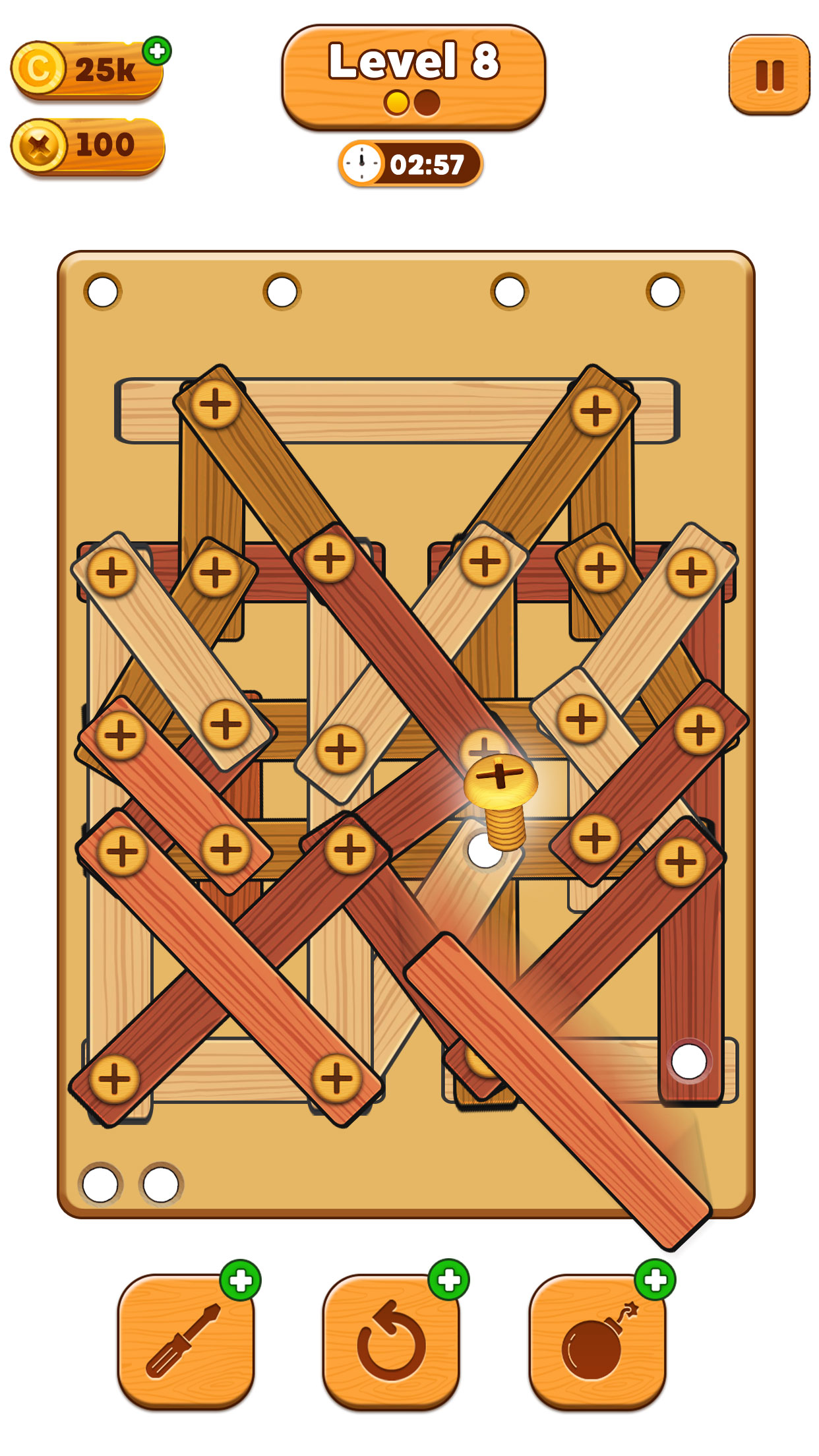 اسکرین شات 5 بازی Screwdriver: Nuts & Bolts Game