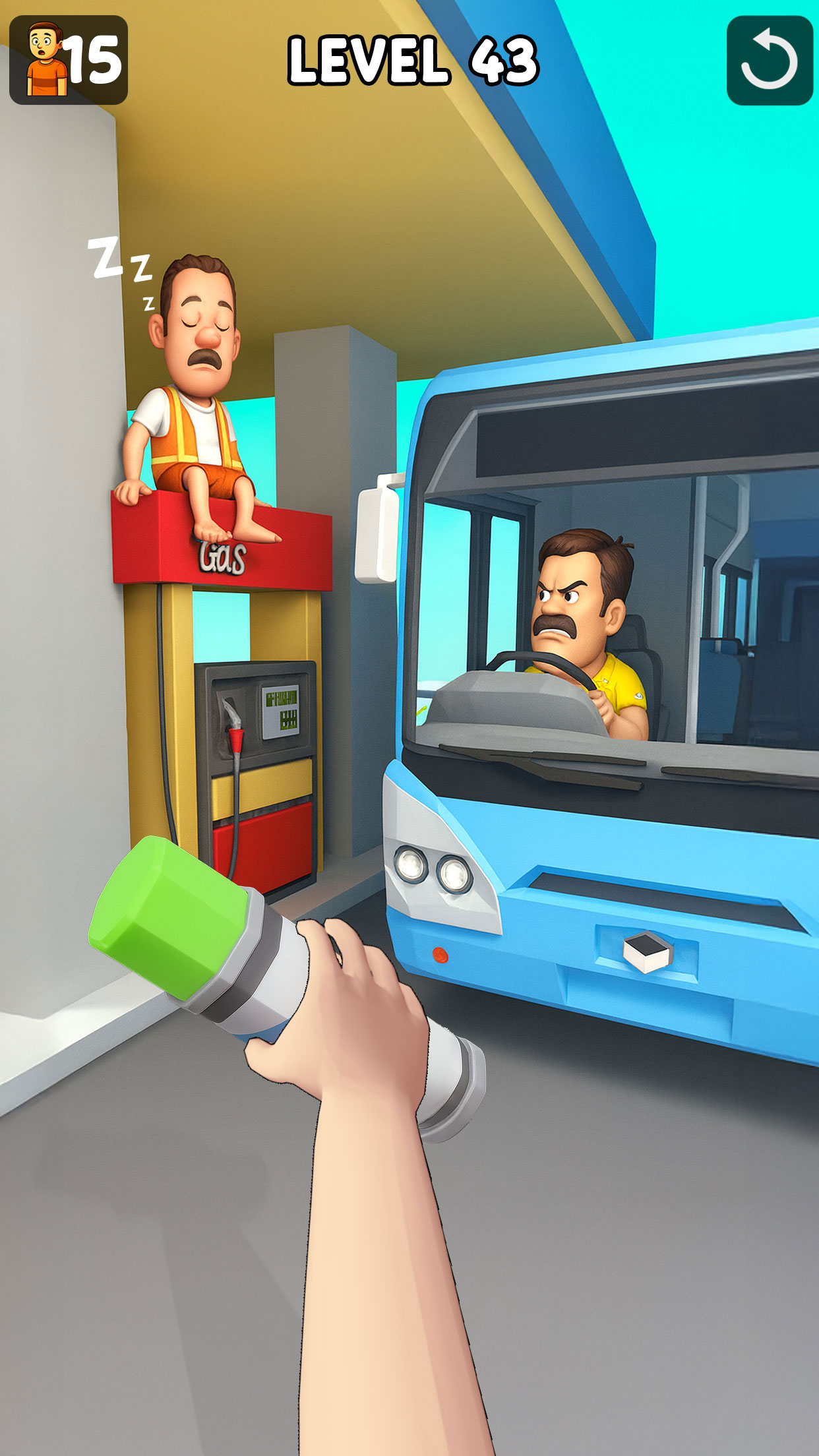 اسکرین شات 4 بازی Sleepy Dude: Toss & Wake