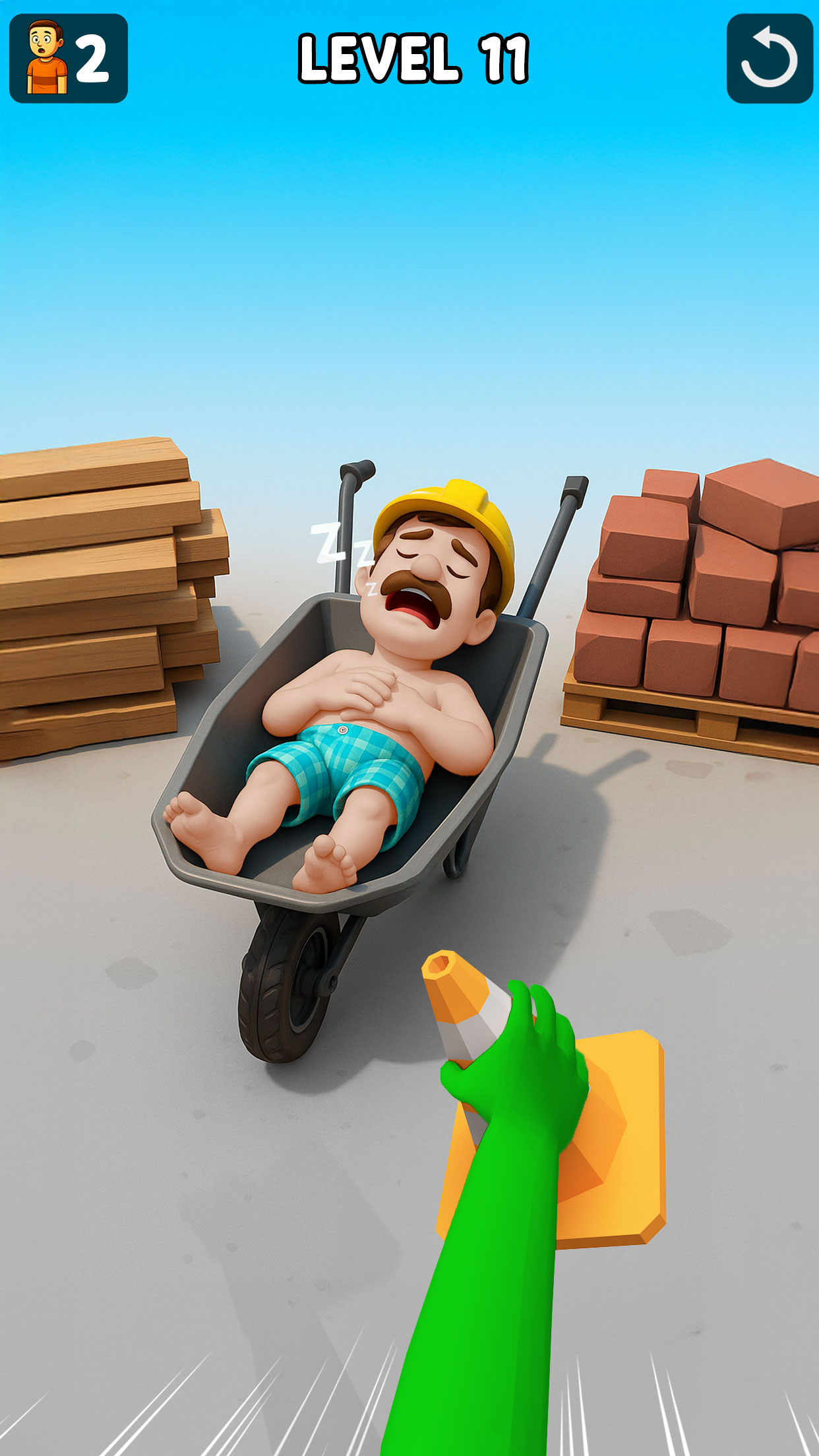 اسکرین شات 2 بازی Sleepy Dude: Toss & Wake