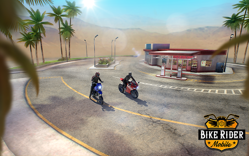 اسکرین شات 2 بازی Bike Rider Mobile: Racing Duels & Highway Traffic