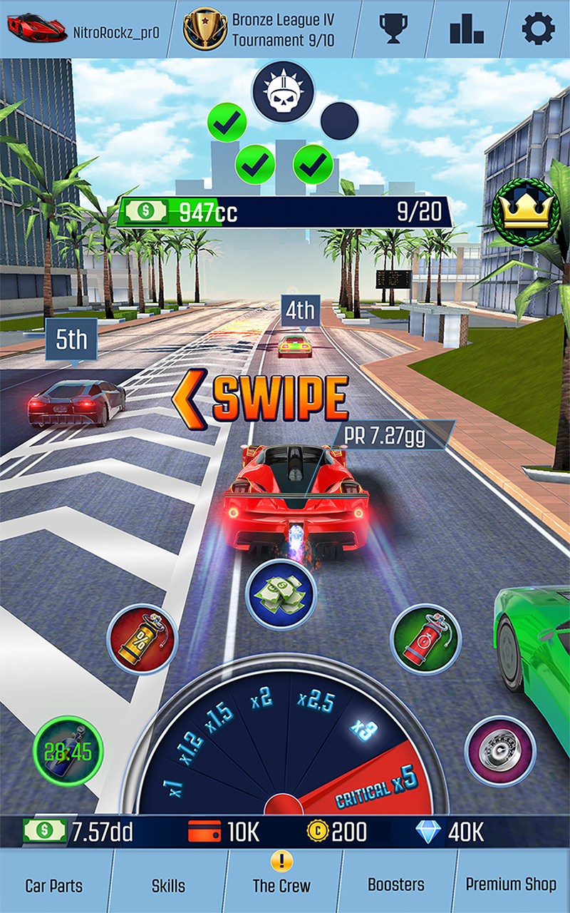 اسکرین شات 1 بازی Idle Racing GO: Clicker Tycoon