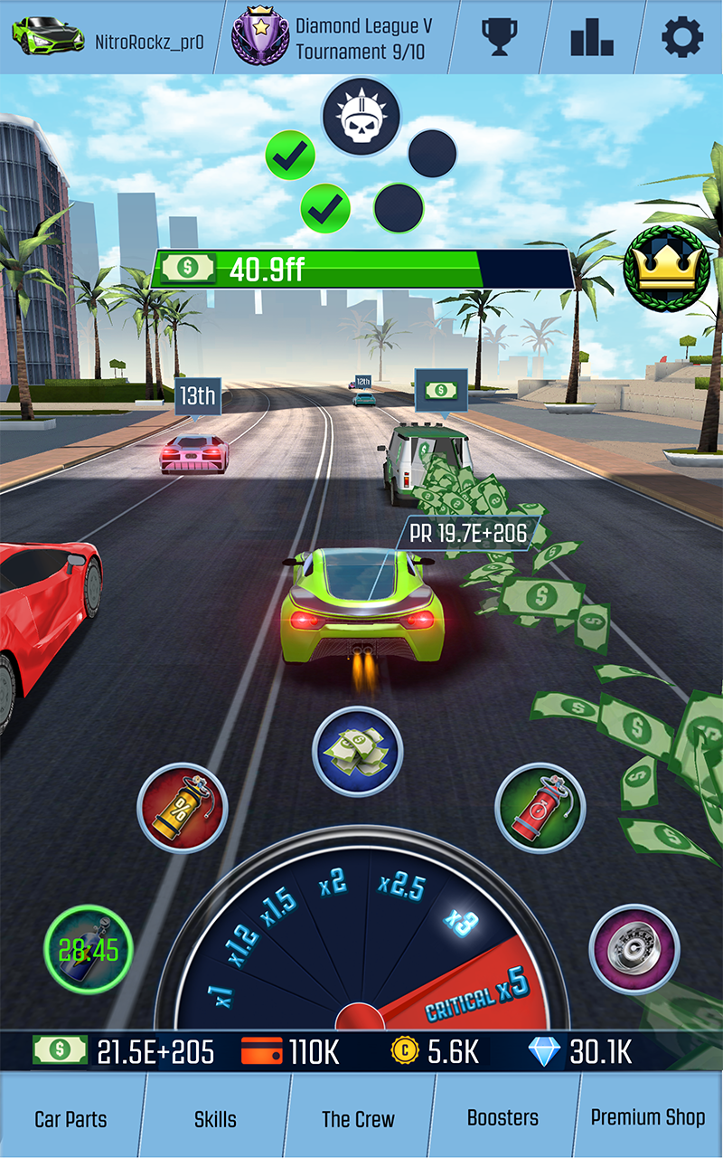 اسکرین شات 3 بازی Idle Racing GO: Clicker Tycoon