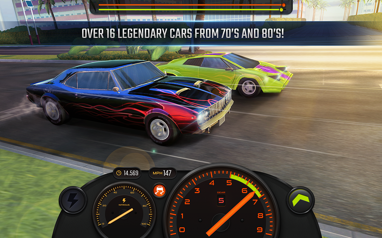 اسکرین شات 1 بازی Racing Classics PRO: Drag Race