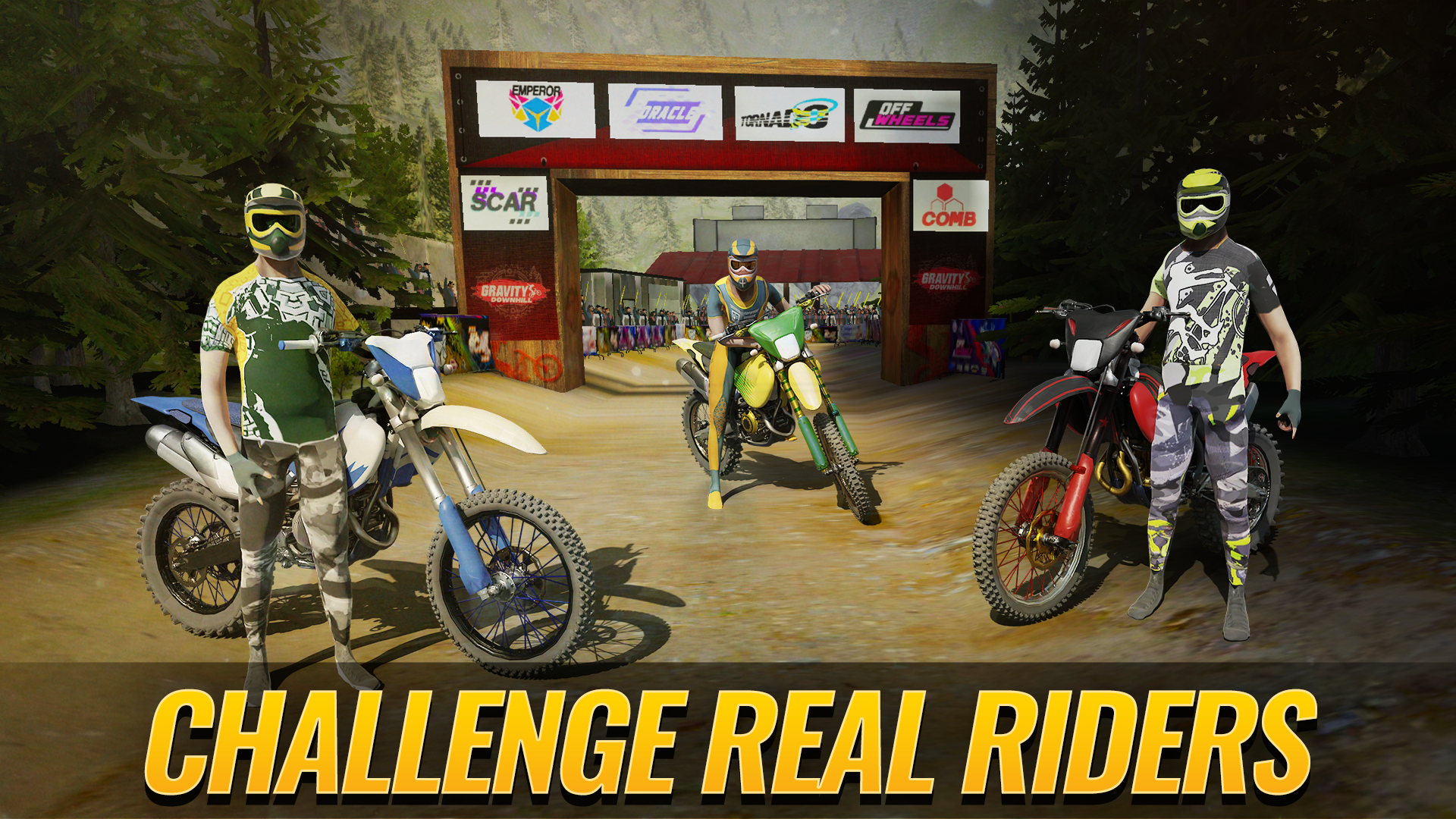 اسکرین شات 1 بازی Bike Riders: Dirt Moto Racing