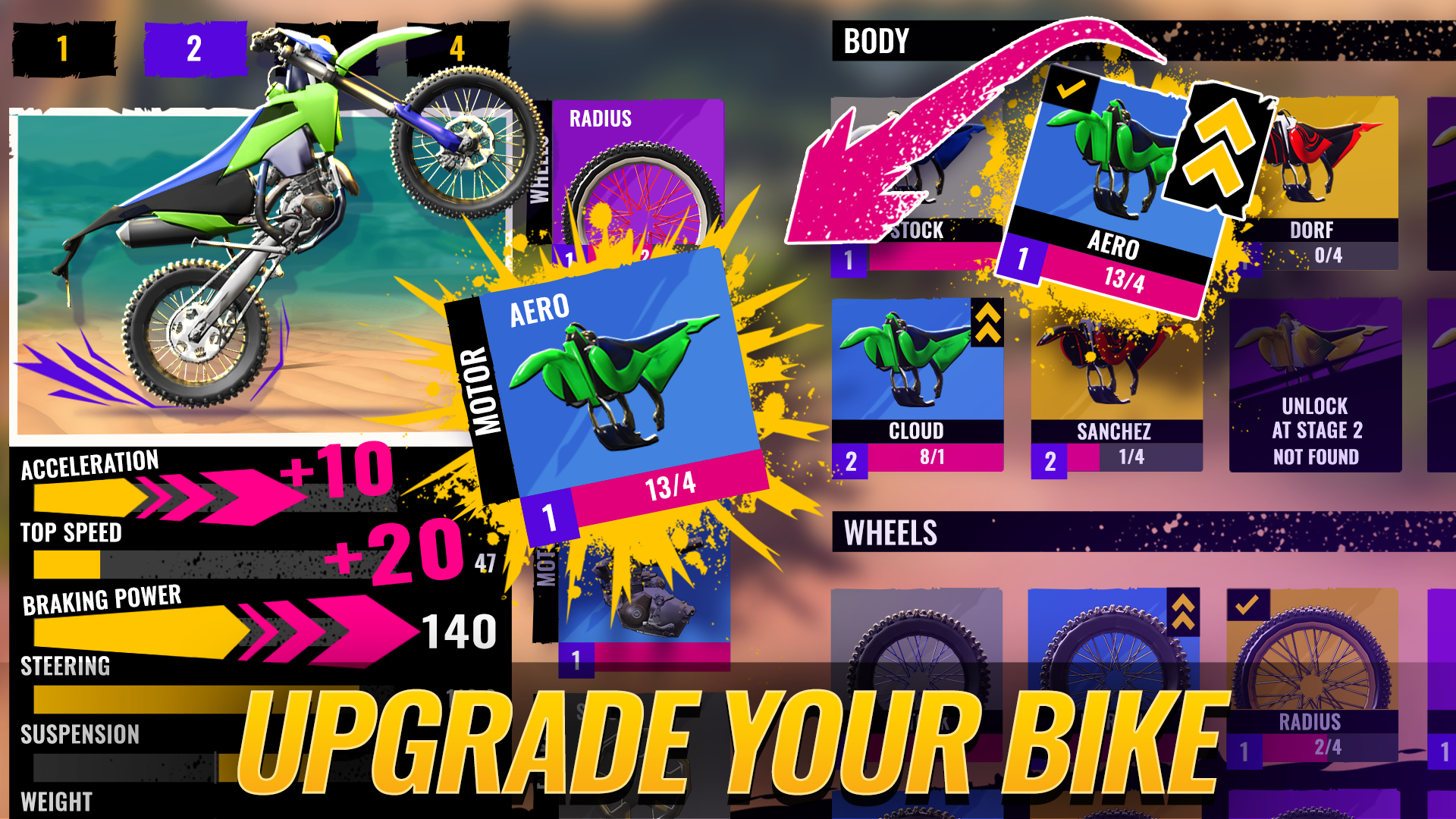 اسکرین شات 2 بازی Bike Riders: Dirt Moto Racing