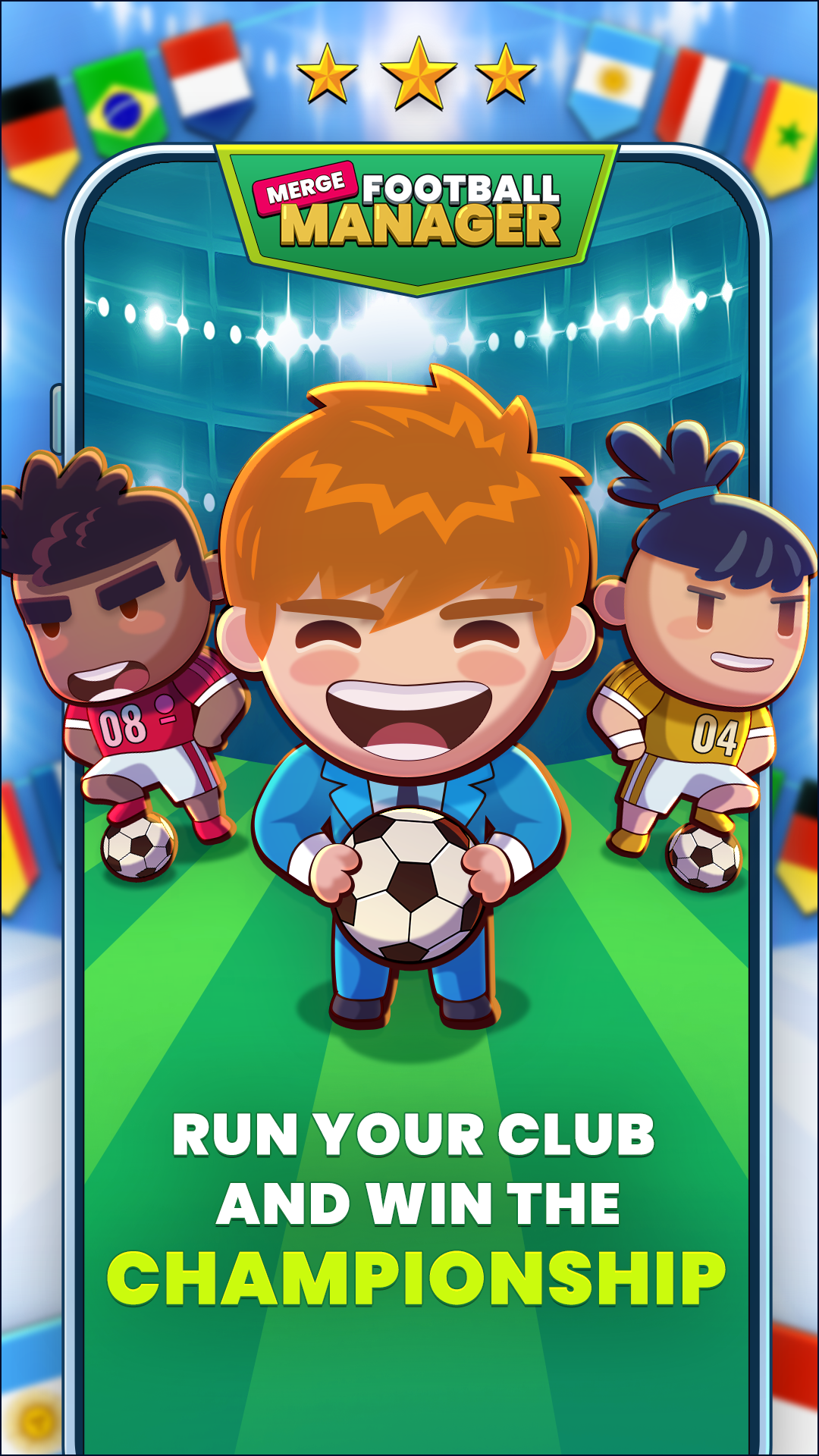 اسکرین شات 6 بازی Merge Football Manager: Soccer