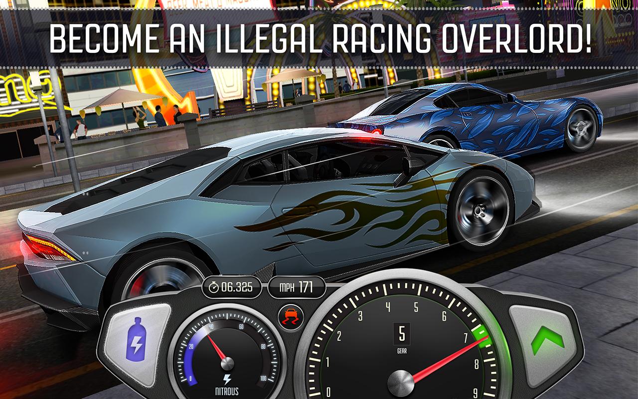اسکرین شات 4 بازی TopSpeed: Drag & Fast Racing