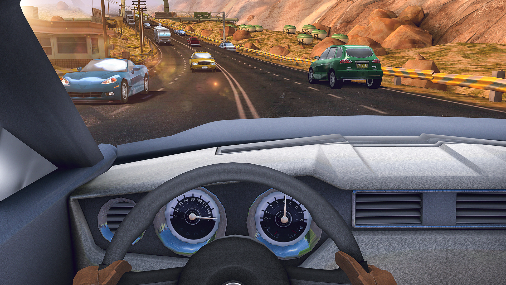 اسکرین شات 6 بازی Traffic Xtreme: Car Speed Race