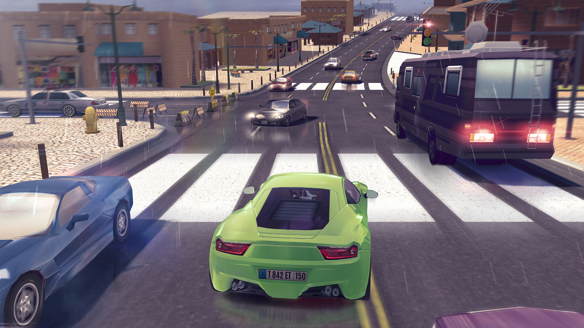 اسکرین شات 3 بازی Traffic Xtreme: Car Speed Race