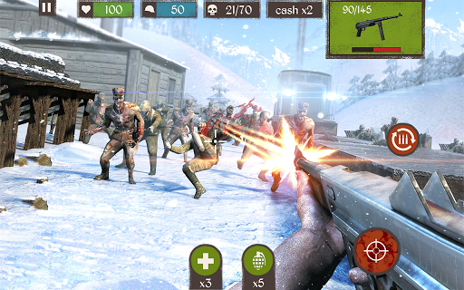اسکرین شات 4 بازی Zombie Call: Trigger 3D First Person Shooter Game