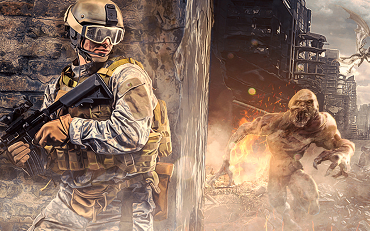 اسکرین شات 1 بازی Zombie Terror 3D: FPS Survival