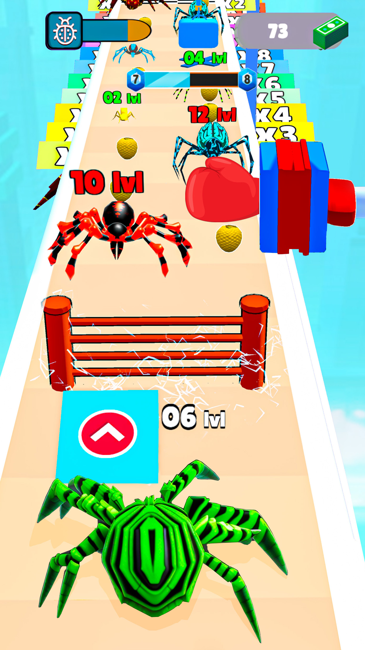 اسکرین شات 5 بازی Insects Run Evolve