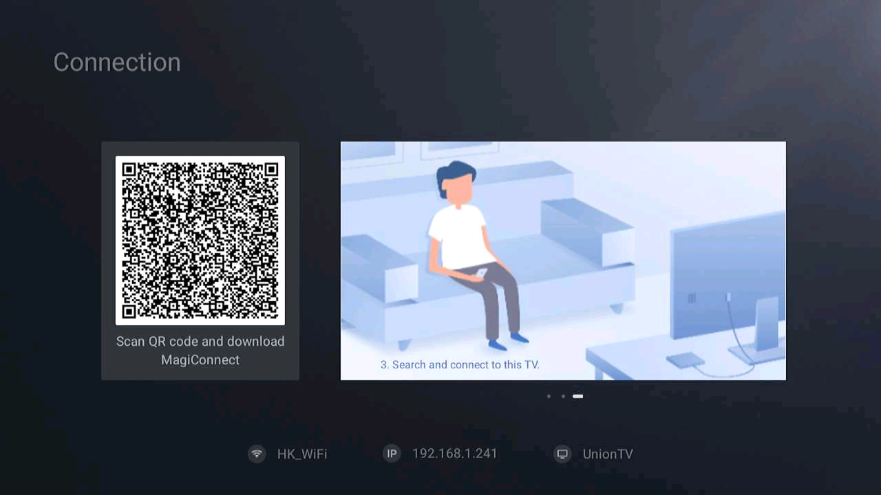 اسکرین شات 1 برنامه MagiConnect T-cast TV Services