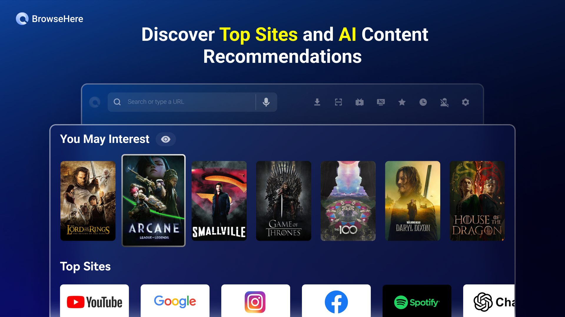 اسکرین شات 8 برنامه Browser TV Web - BrowseHere
