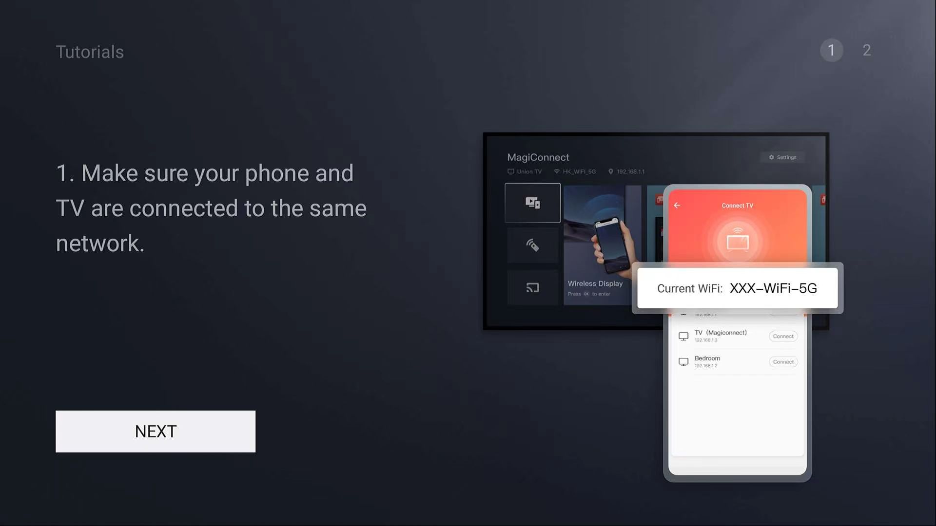 اسکرین شات 2 برنامه MagiConnect TV App Services