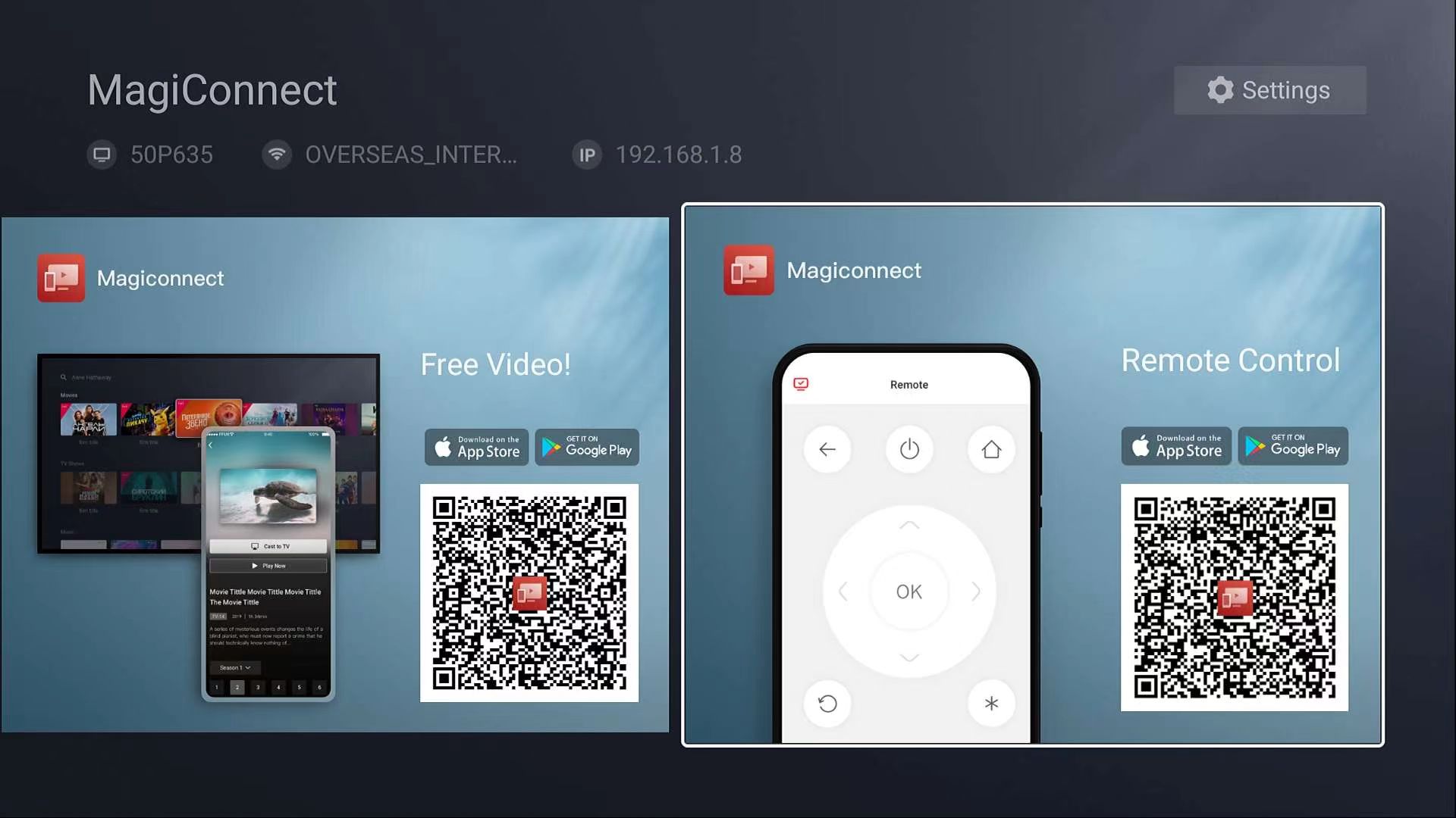 اسکرین شات 6 برنامه MagiConnect TV App Services