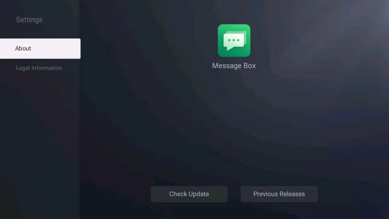 اسکرین شات 2 برنامه Message Box