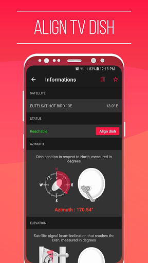 اسکرین شات 3 برنامه Satellite Pointer