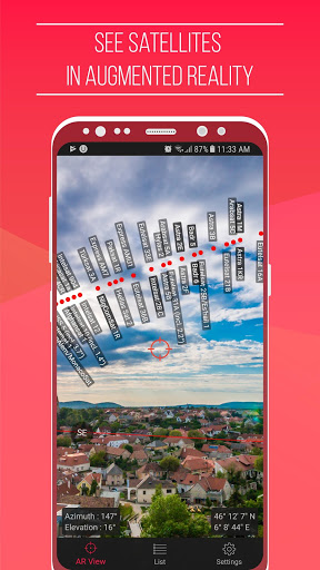 اسکرین شات 1 برنامه Satellite Pointer