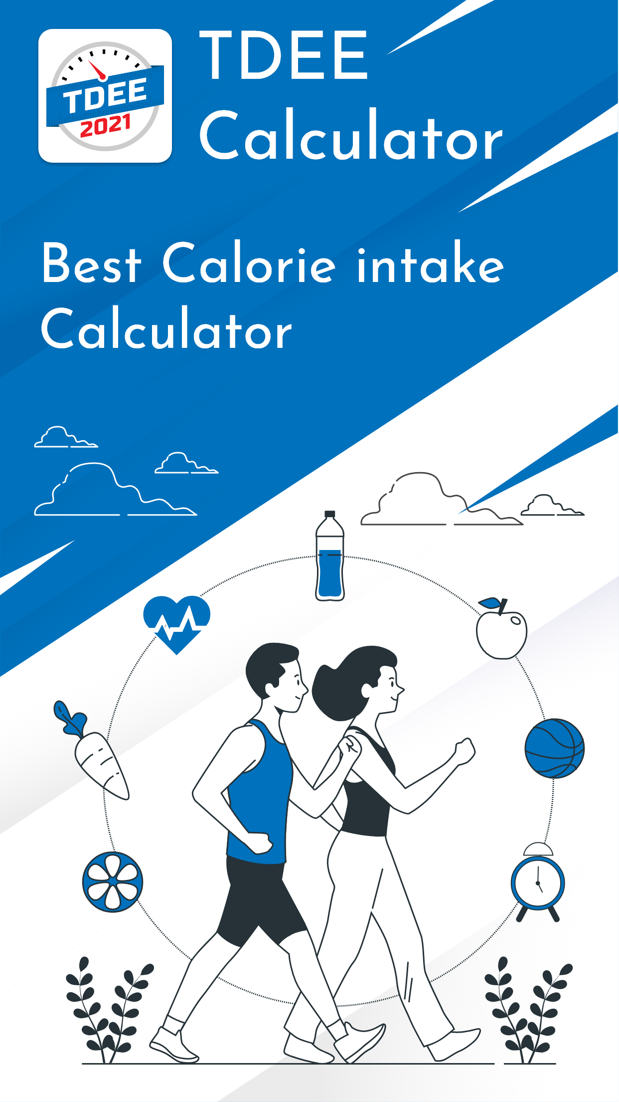 اسکرین شات 1 برنامه TDEE Calculator Calorie Count