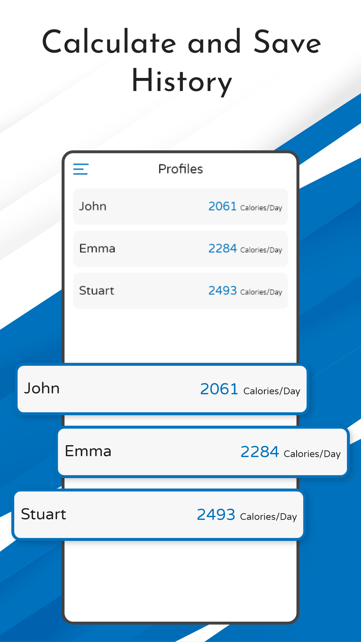 اسکرین شات 8 برنامه TDEE Calculator Calorie Count