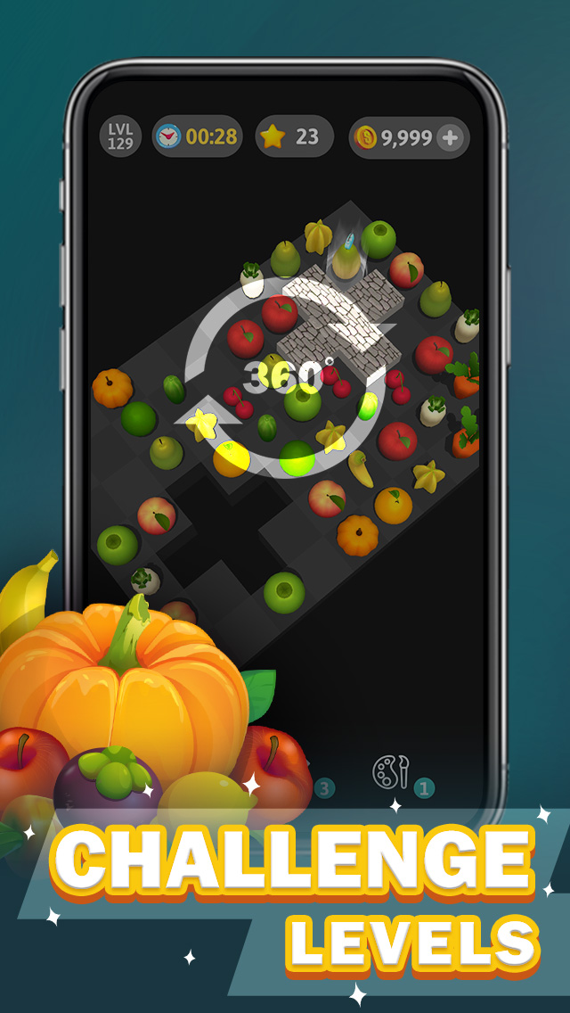 اسکرین شات 5 بازی Onet 3D: Connect 3D Pair Match
