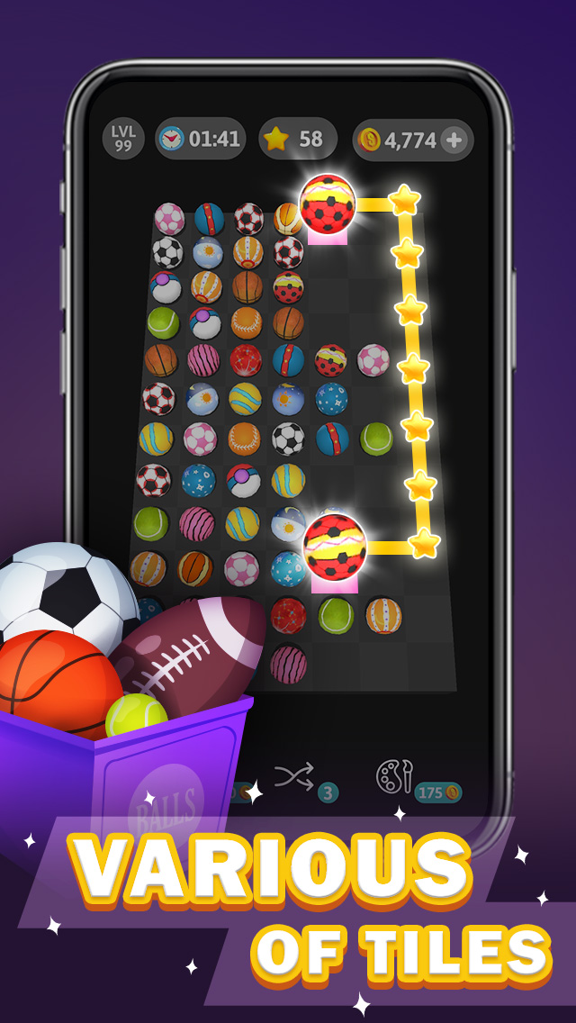 اسکرین شات 2 بازی Onet 3D: Connect 3D Pair Match