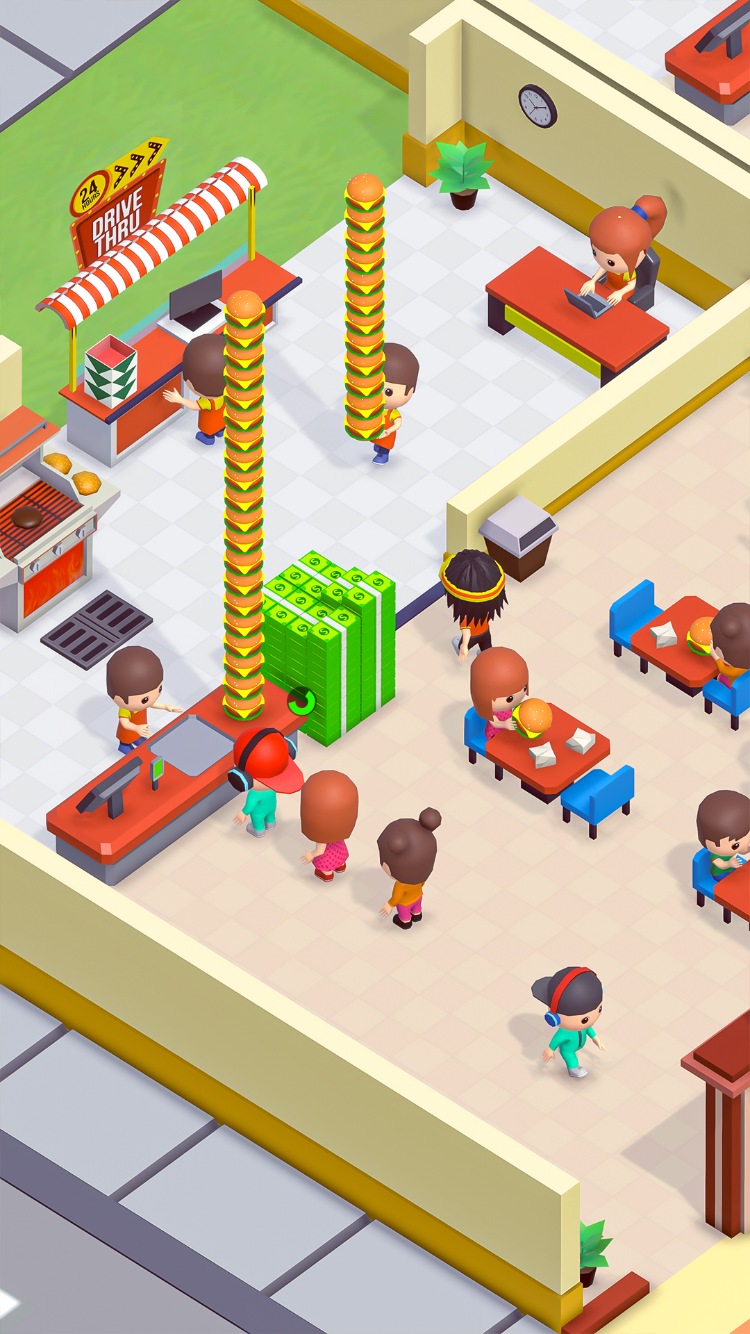 اسکرین شات 1 برنامه Food Park