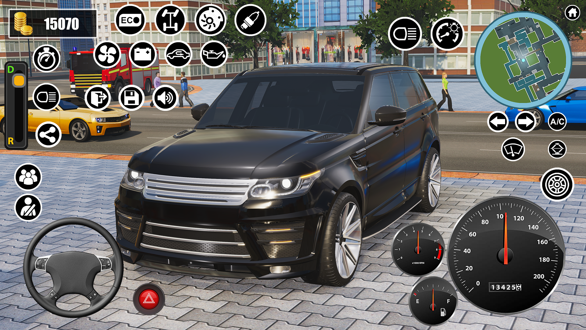 اسکرین شات 2 بازی Prado Car Parking - Car games