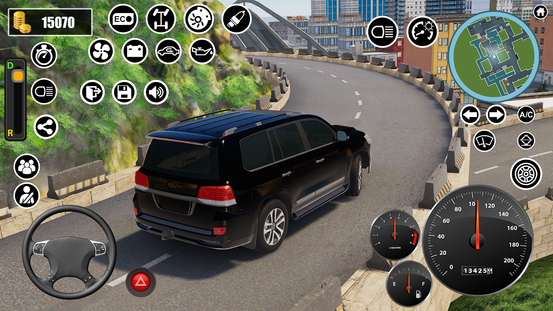 اسکرین شات 1 بازی Prado Car Parking - Car games