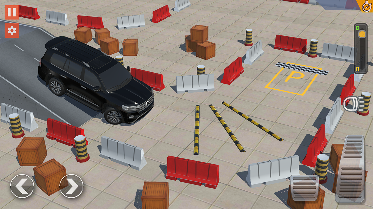 اسکرین شات 4 بازی Prado Car Parking - Car games