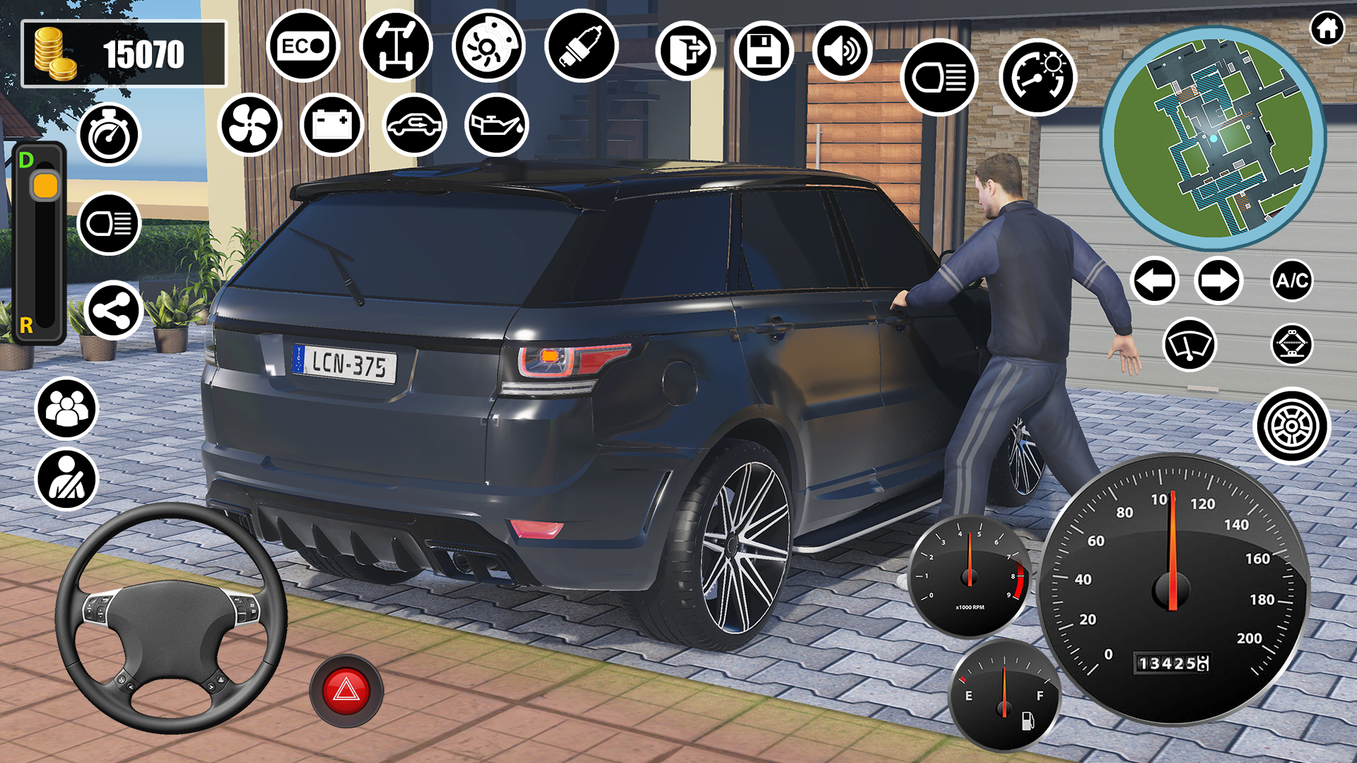 اسکرین شات 3 بازی Prado Car Parking - Car games