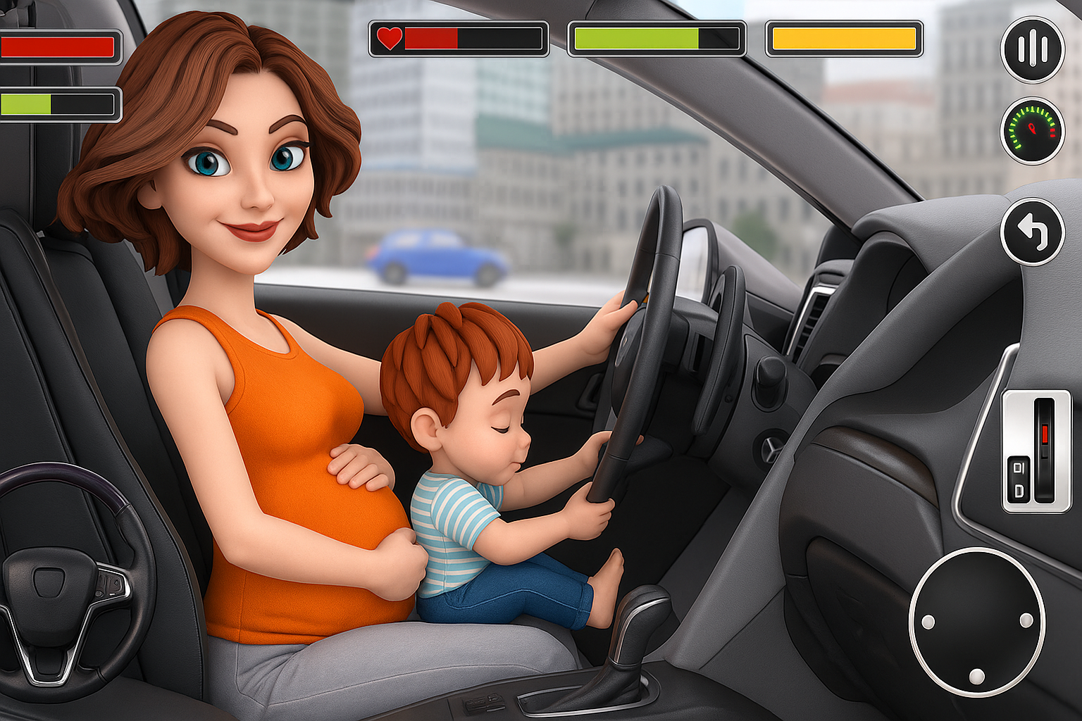 اسکرین شات 4 بازی Happy Home: Mom Simulator