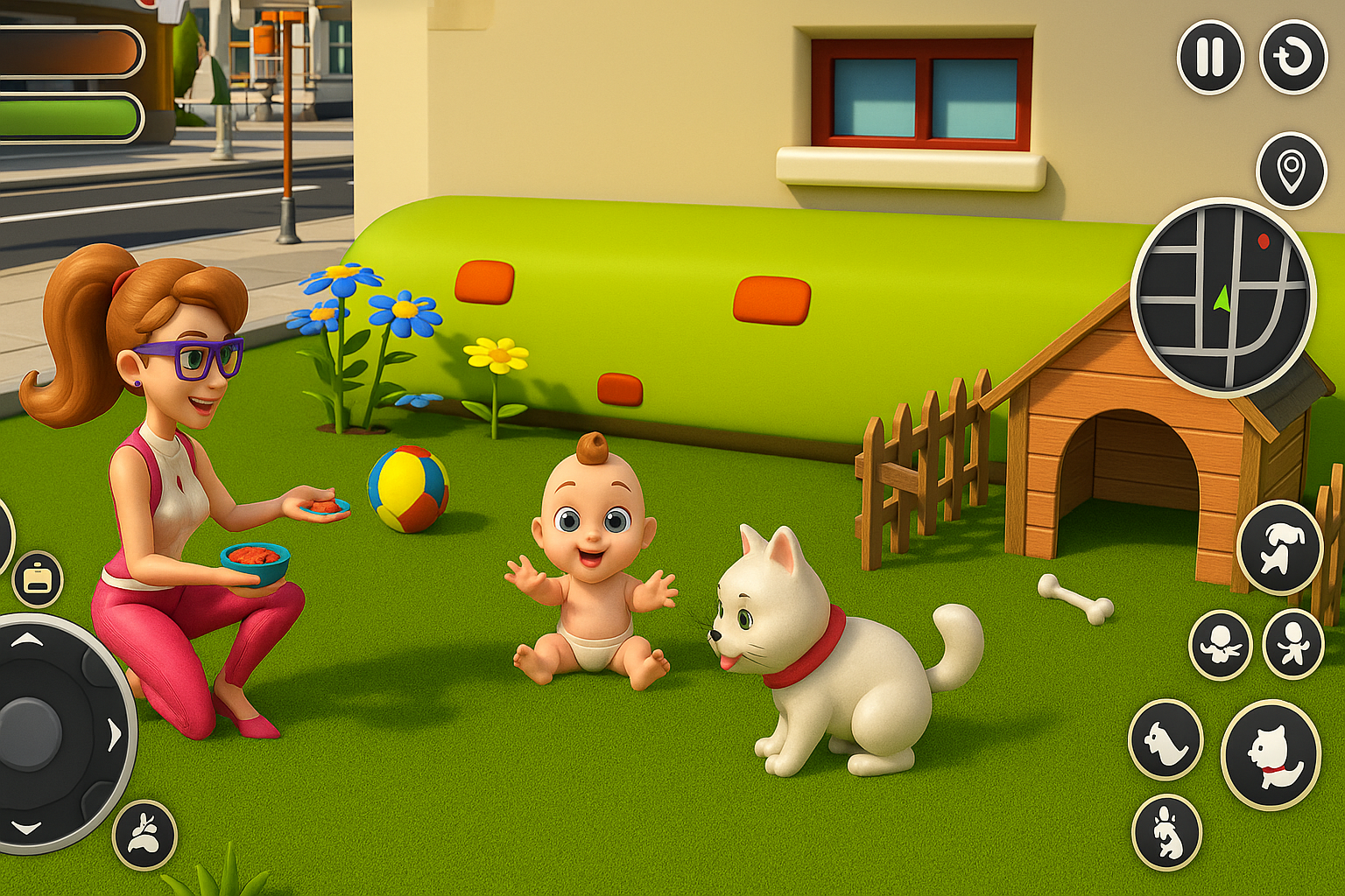 اسکرین شات 5 بازی Happy Home: Mom Simulator