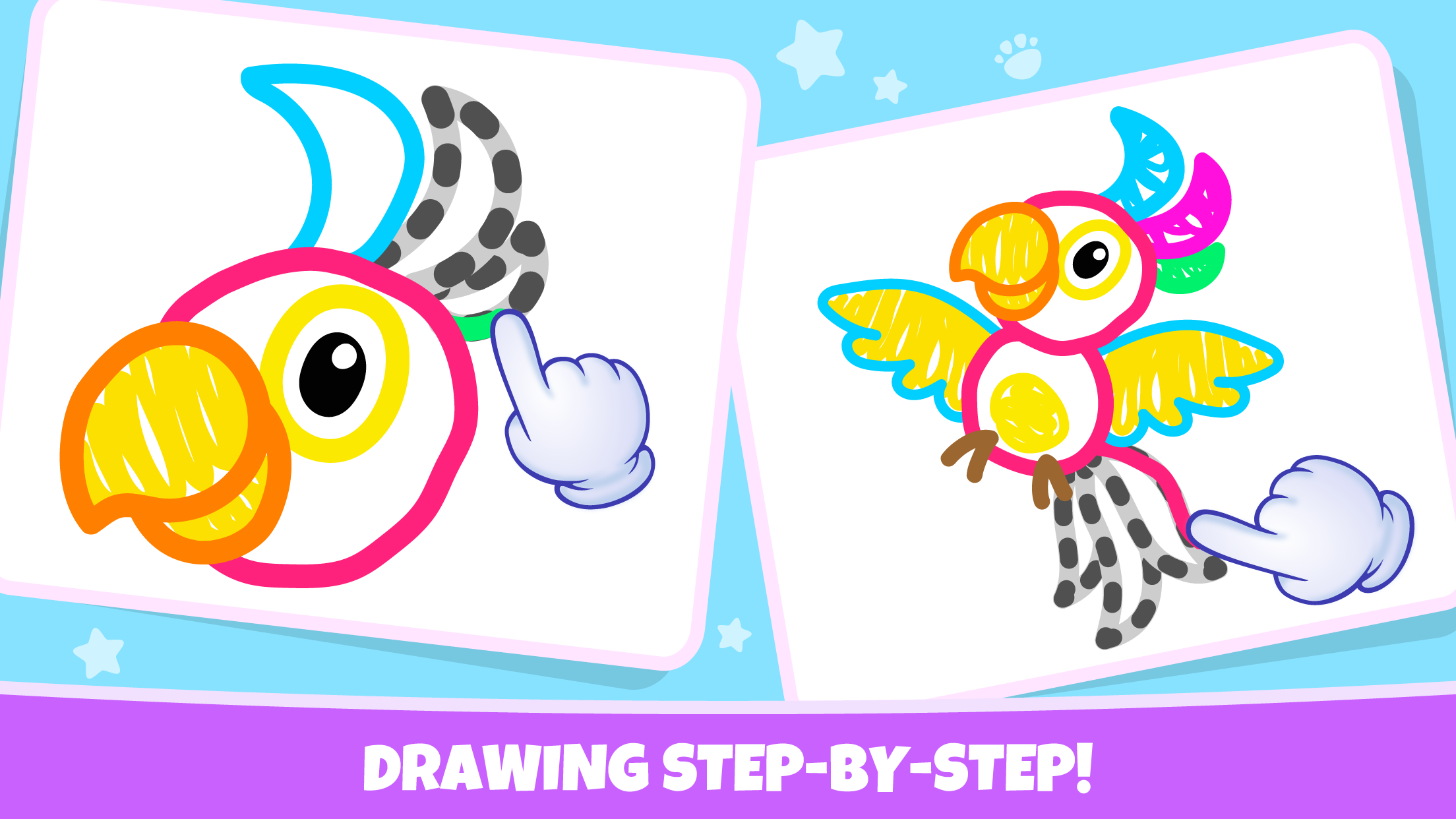 اسکرین شات 3 بازی Drawing for kids! Toddler draw