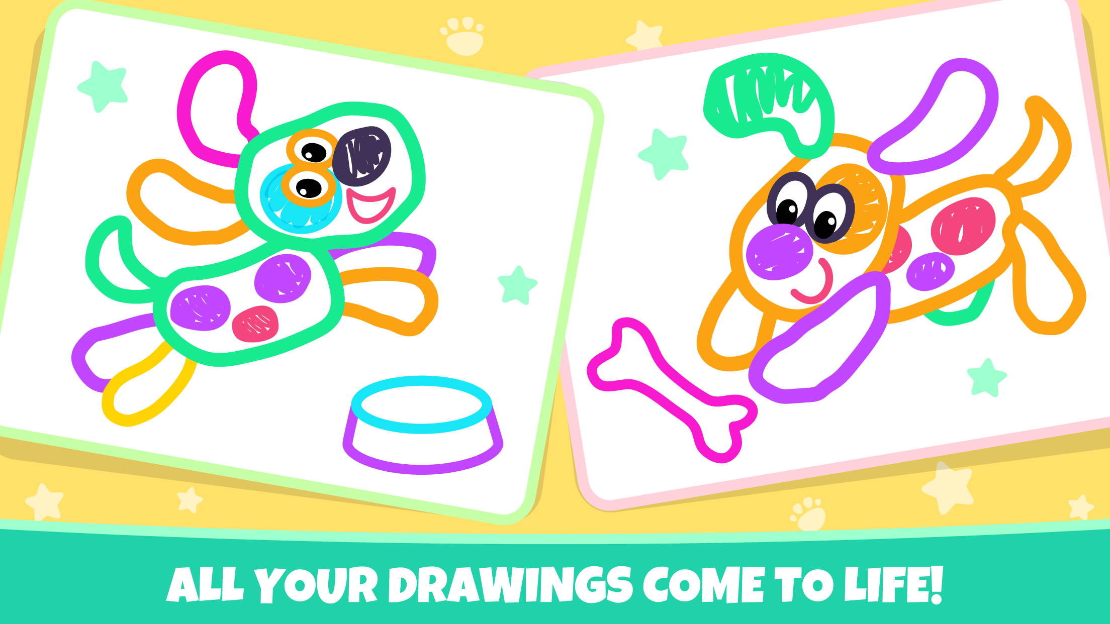 اسکرین شات 4 بازی Drawing for kids! Toddler draw