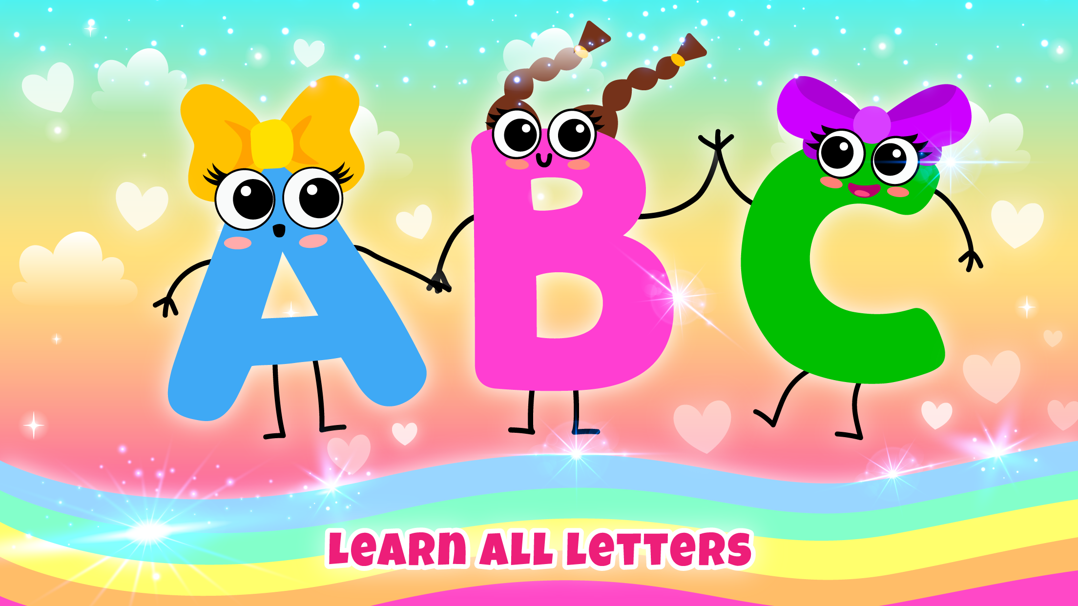 اسکرین شات 2 بازی Learn to read! Games for girls