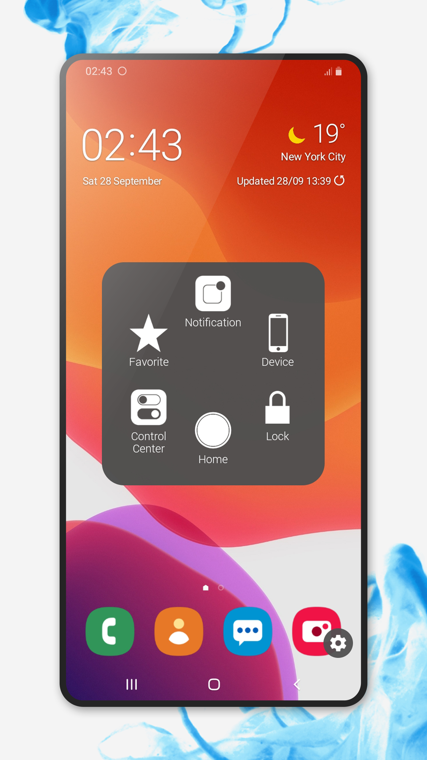 اسکرین شات 1 برنامه Assistive Touch IOS 16
