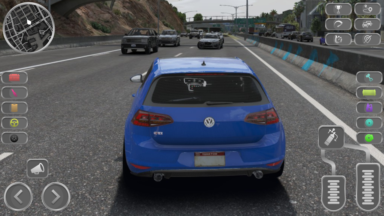 اسکرین شات 4 بازی Golf GTI: City Car Racing