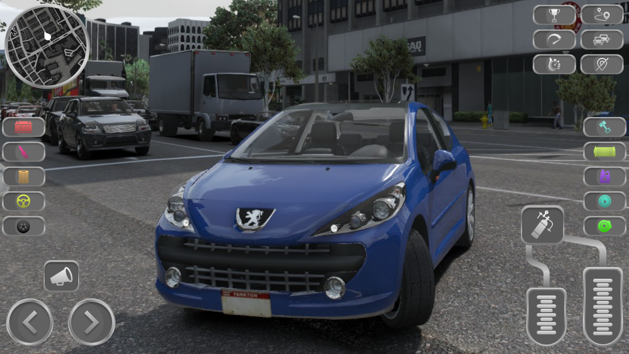 اسکرین شات 1 بازی Peugeot 207: City Simulator