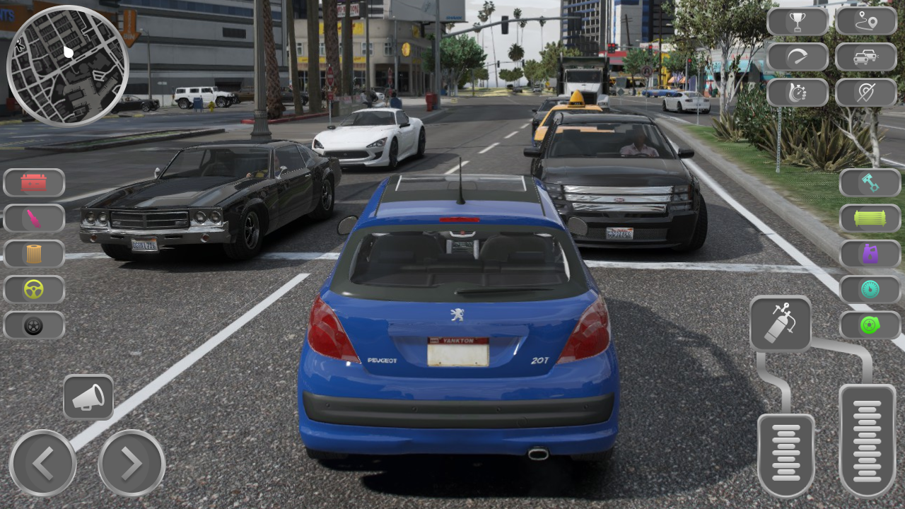 اسکرین شات 3 بازی Peugeot 207: City Simulator