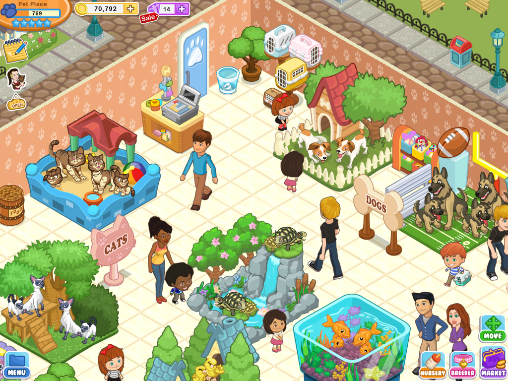 اسکرین شات 3 بازی Pet Shop Story: Renaissance