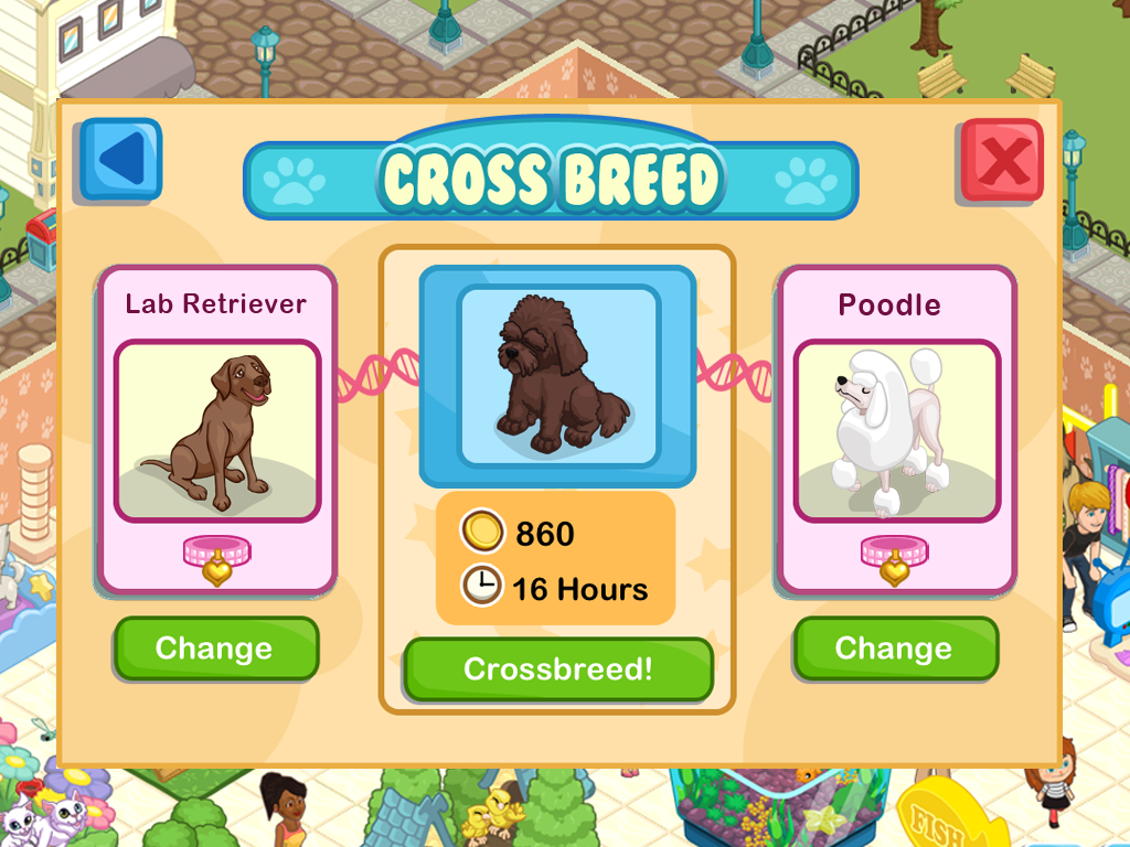 اسکرین شات 4 بازی Pet Shop Story: Renaissance