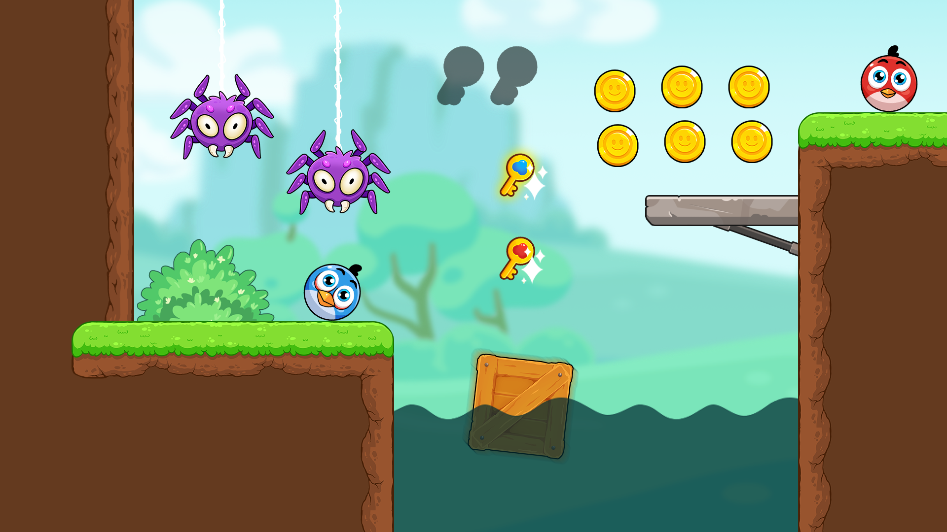 اسکرین شات 5 بازی Red and Blue: Ball Heroes