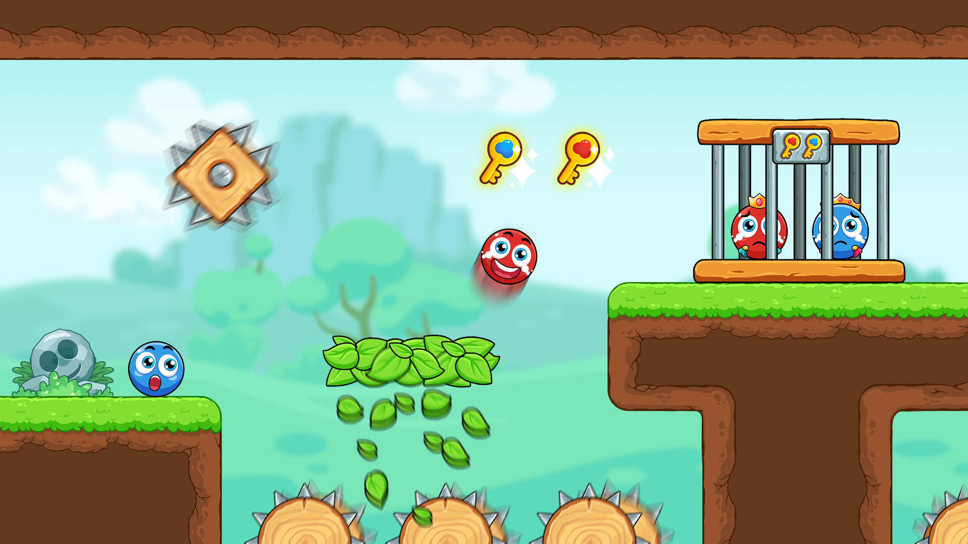 اسکرین شات 6 بازی Red and Blue: Ball Heroes