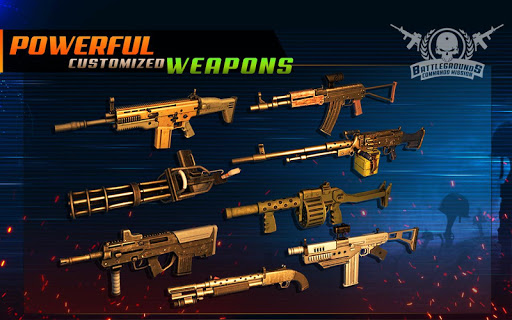 اسکرین شات 5 بازی Fire Free Commando Mission: Unknown Battlegrounds
