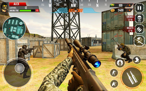 اسکرین شات 3 بازی Fire Free Commando Mission: Unknown Battlegrounds
