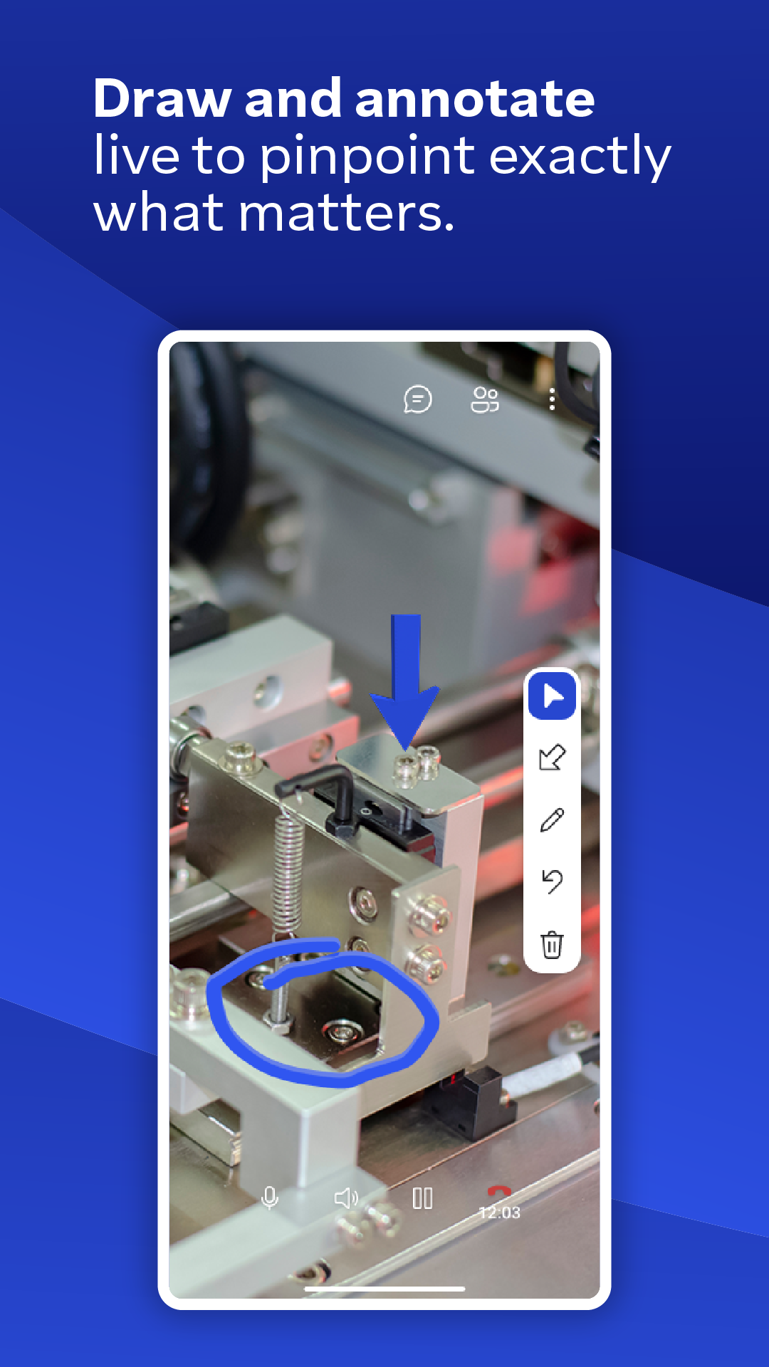 اسکرین شات 4 برنامه TeamViewer Assist AR (Pilot)