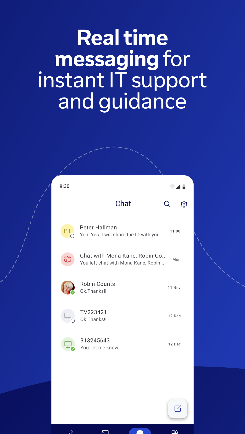 اسکرین شات 5 برنامه TeamViewer Remote Control